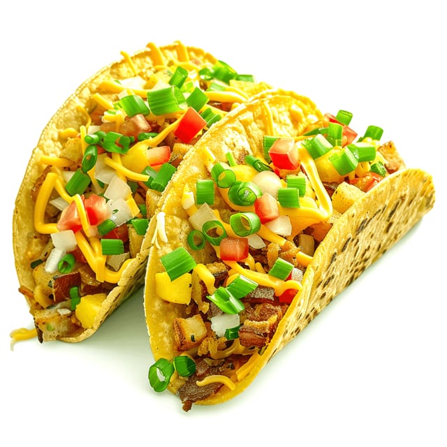 Kids One Taco and Rice.