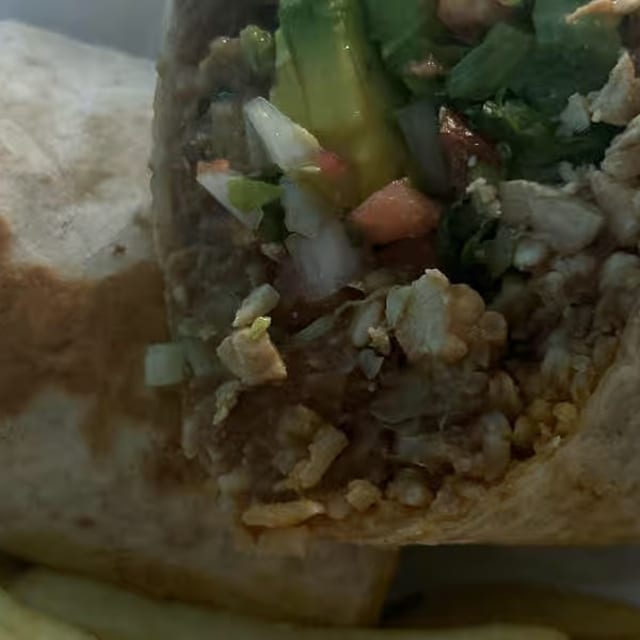 Chicken Burrito.