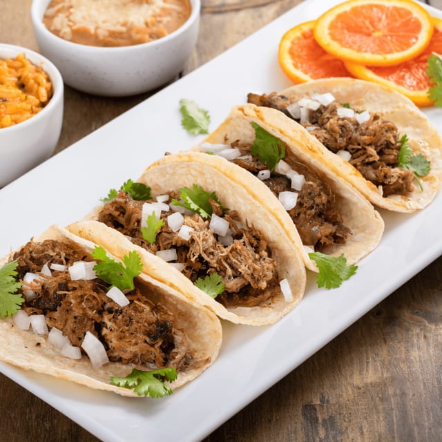 Carnitas Tacos.