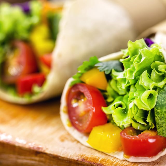 Veggie Burrito.