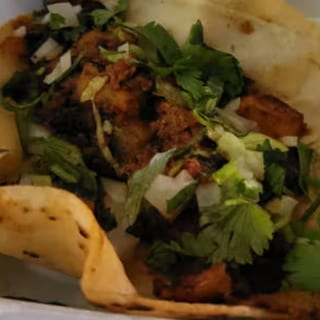 Chorizo con Papas Tacos