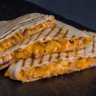 Kids Two Corn Cheese Quesadillas