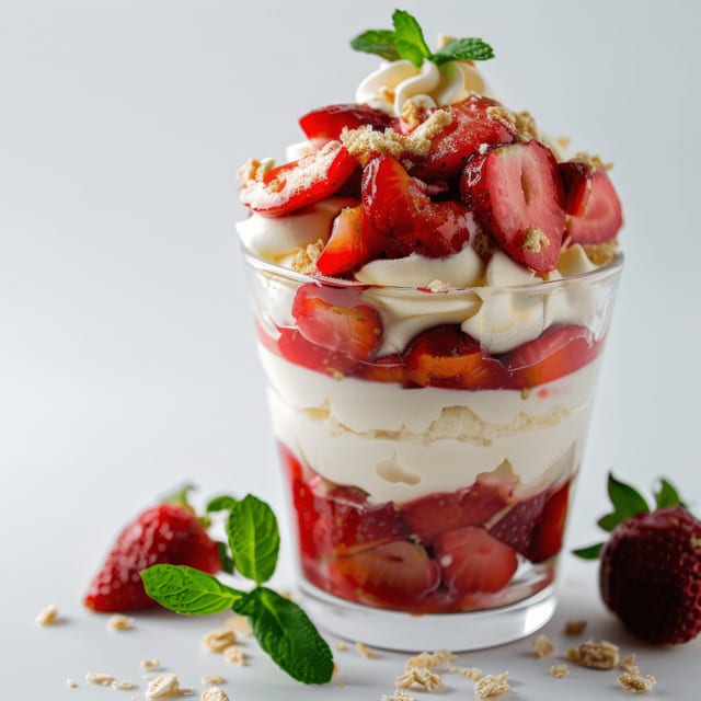 Fresas con Crema.