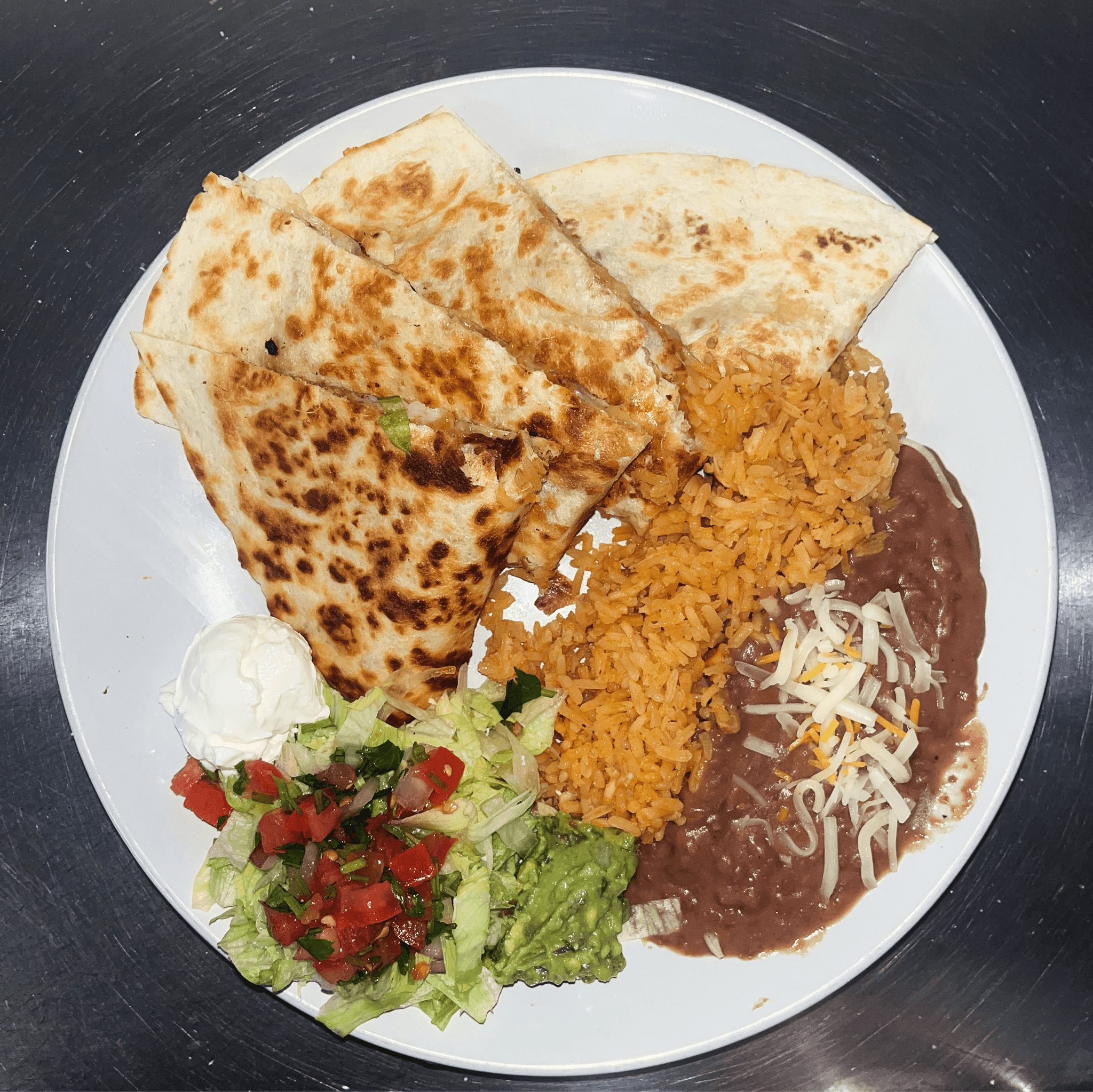Camaron Quesadilla.