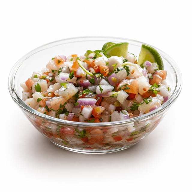 Ceviche with Chips.