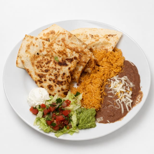 Pastor Quesadilla.