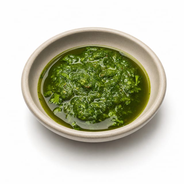 Mild Green Sauce.