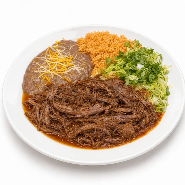 Barbacoa Plato.