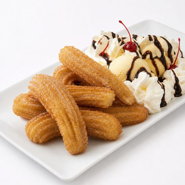 Churros con Ice Cream.