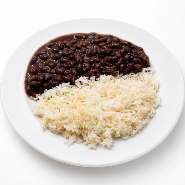 1/2 Rice and Beans.